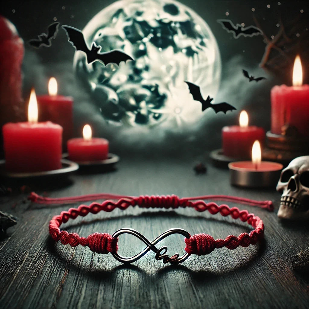 Halloween kabbalah náramek